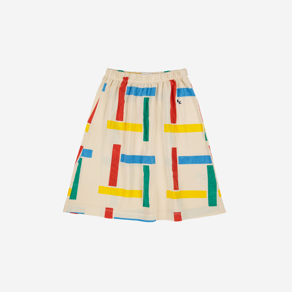 Bobo Choses Multicolor Beacons midi skirt
