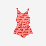 Bobo Choses Waves all over terry playsuit