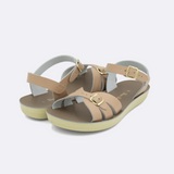 [Pre-order] Salt Water Swimmer Mom Sandal, Latte - Tinyapple