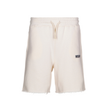 Shop MSGM Bermuda Felpa Shorts, Beige - Tinyapple
