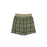 FUB Printed Shorts, Khaki/Deep green