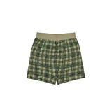 FUB Printed Shorts, Khaki/Deep green