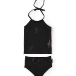 Pick Latest NU2644 Star Collar Bikini in Black