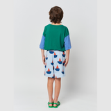 Shop Bobo Choses Sail Boat all over swim bermuda shorts