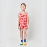 Bobo Choses Waves all over terry playsuit for girls