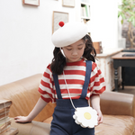 Mes Kids Des Fleurs Headwear, White
