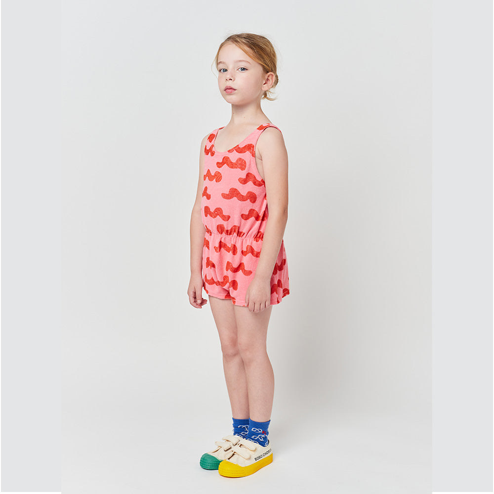 Order Bobo Choses Waves all over terry playsuit