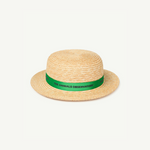 Shop The Animals Observatory Straw Hat, Green - Tinyapple