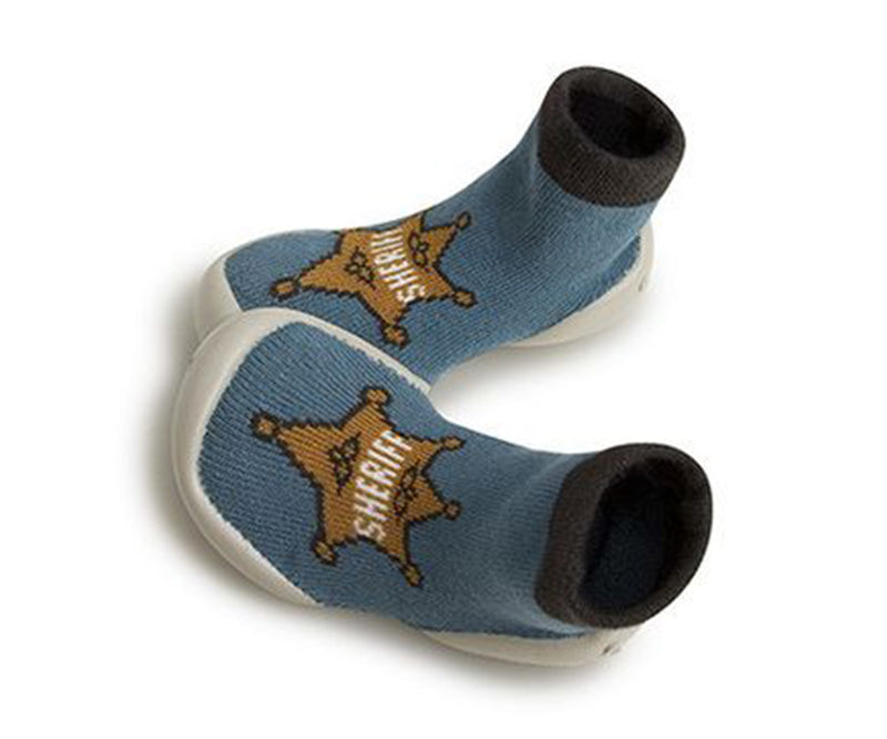 Buy Chaussons Chaussettes, Sheriff - Tinyapple 26/27