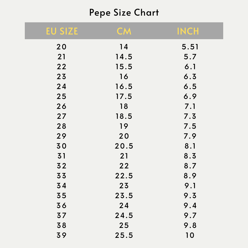 Pepe Shoes 225 Dash Cuoio Suola Gomma