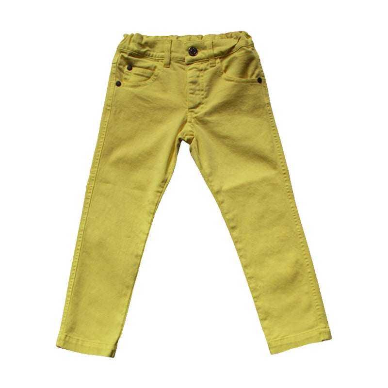 Emile et Ida Yellow Pantalon Slim Pants