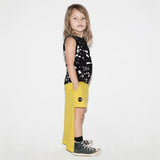 Dusty Yellow Mini Maxi Skirt 
