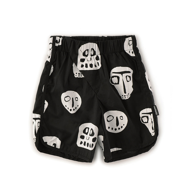 NU2652A Rowdy Masks Surf Shorts